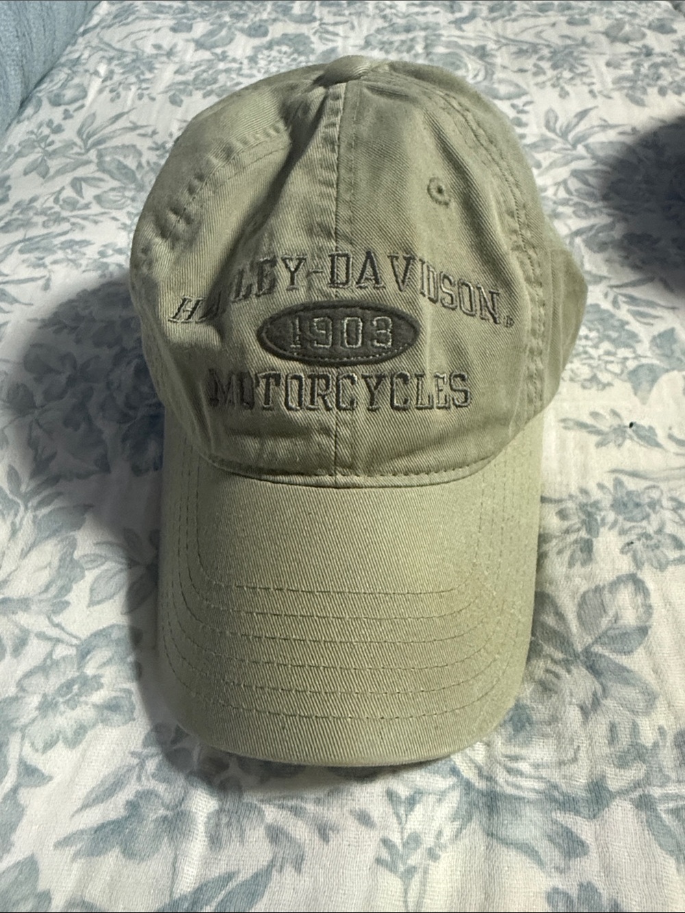 Harley-Davidson Olive Green 1903 Motorcycles Cap